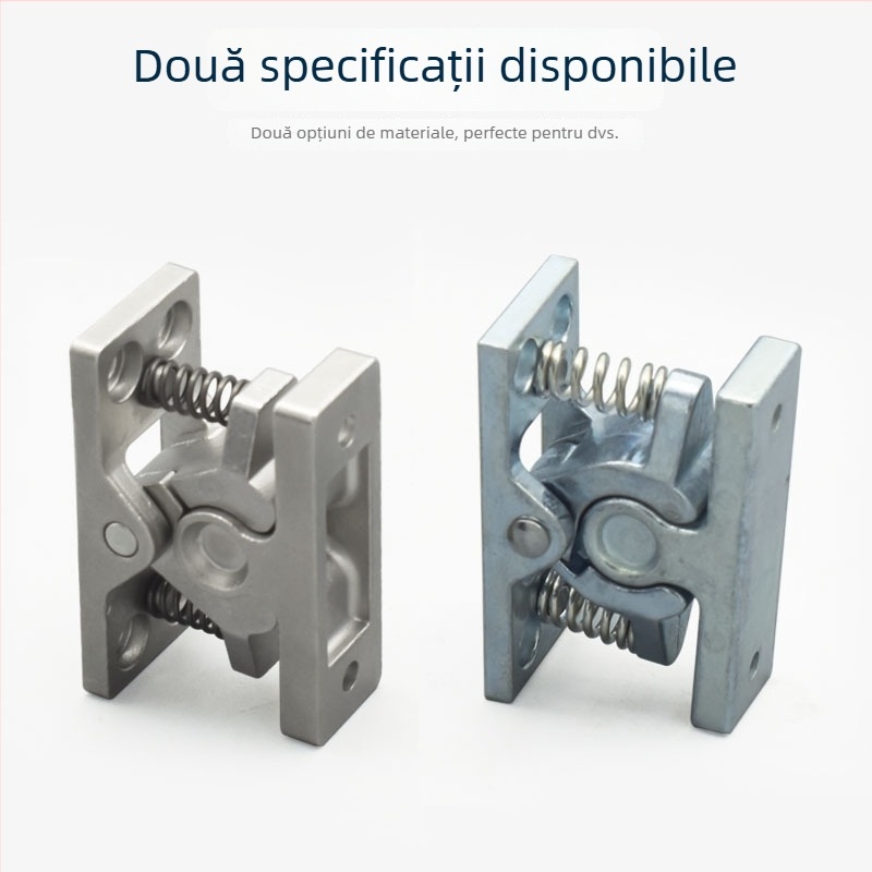 Mărgele tampon ușă, 65 mm, din oțel inoxidabil 304, montaj cu clips DK-101, stil modern minimalist
