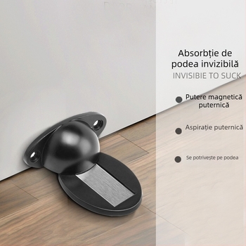 Set de balamale cu rulmenți silenți, opritor pentru ușă din aliaj de zinc, opritor pentru podea, zăvor superior pentru uși din lemn și accesorii hardware