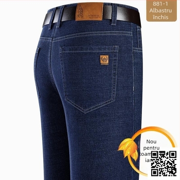 Pantaloni de lucru pentru constructori, din denim rezistent, croială lejeră, îmbrăcăminte de protecție, potriviți pentru atelier auto