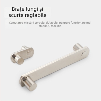 Masă de dining rotativă, multifuncțională, pentru uz casnic, cu dulap de depozitare pliant și accesorii metalice de conectare