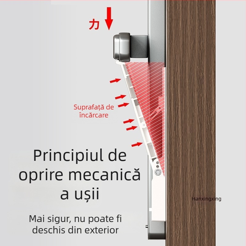 Opritor de ușă pentru copii pentru apartamente închiriate, lacăt de siguranță pentru persoane care locuiesc singure, dispozitiv anti-deschidere