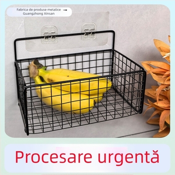 Raft montat pe perete pentru baie și bucătărie, fără găuri – potrivit pentru cămine studențești