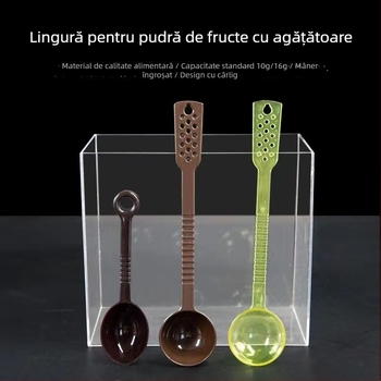 Recipient pătrat din plastic pentru depozitare de alimente, 1-2 L, pentru făină și cereale