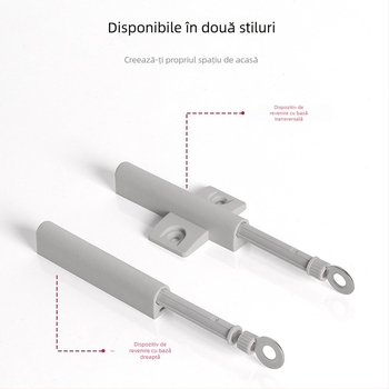 DTC Rebounder magnetic pentru ușile de garderobă și dulap, fără mâner, închidere automată