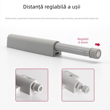DTC Rebounder magnetic pentru ușile de garderobă și dulap, fără mâner, închidere automată