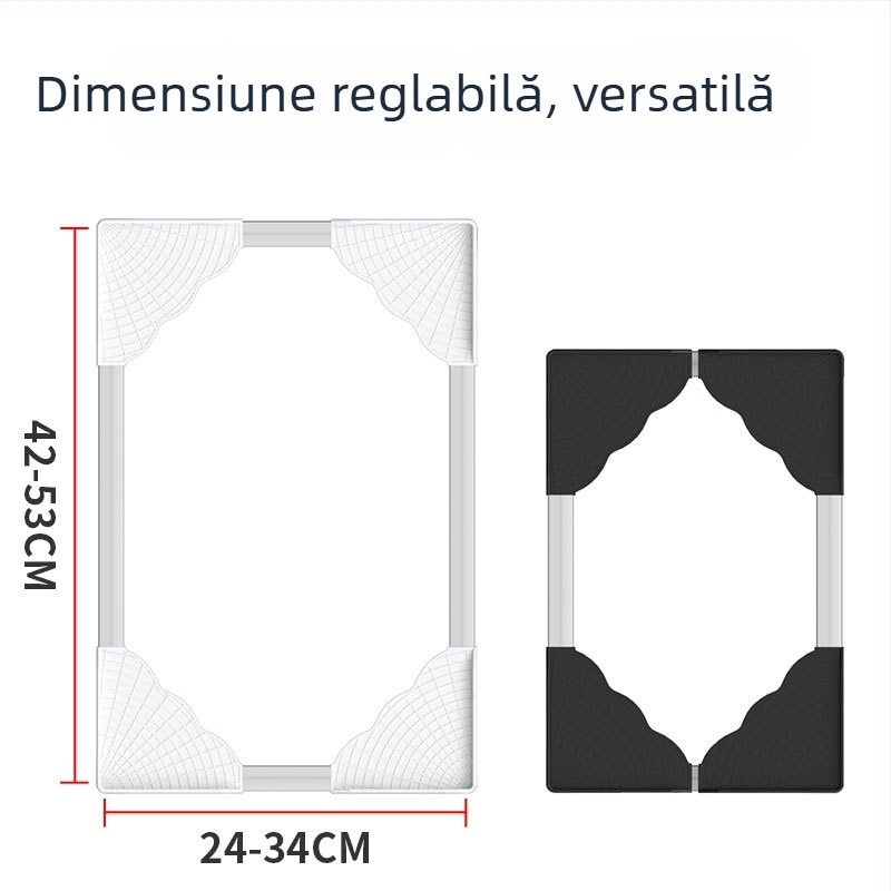 Suport reglabil pentru carcasa PC cu roți — raft mobil de depozitare pentru casă și birou