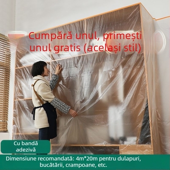 Protecție împotriva prafului pentru mobilier – husă universală pentru canapea și pat