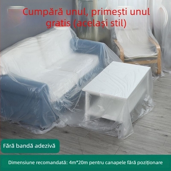 Protecție împotriva prafului pentru mobilier – husă universală pentru canapea și pat