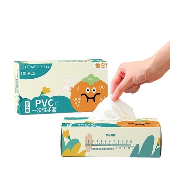 Mănuși de unică folosință din PVC, de calitate alimentară, mai groase și durabile pentru uz casnic, curățenie în bucătărie și catering