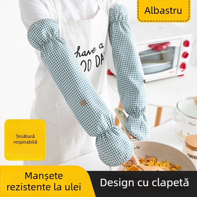 Manșete impermeabile pentru bucătărie – pentru gătit, rezistente la ulei și stropi, protecția mâinilor, unisex