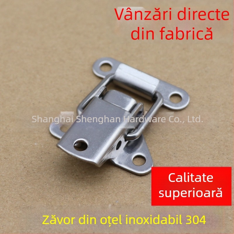 Cuplă din oțel inoxidabil 304 pentru cutii de unelte, închizător industrial cu formă aripată, cuplă fixă