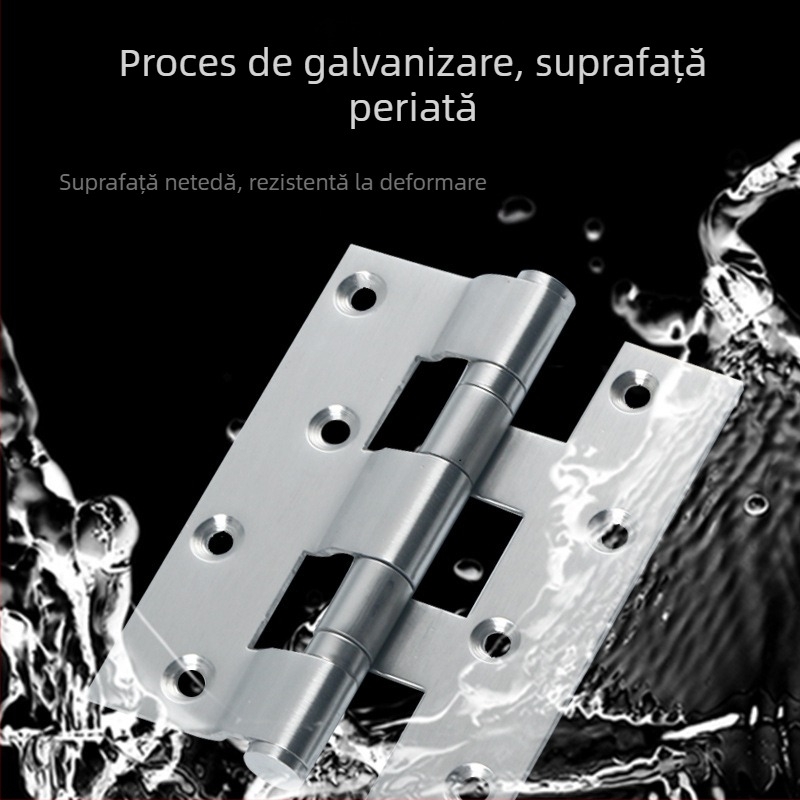 Balama pliabilă din oțel inoxidabil 304 pentru uși și ferestre, finisaj lucios