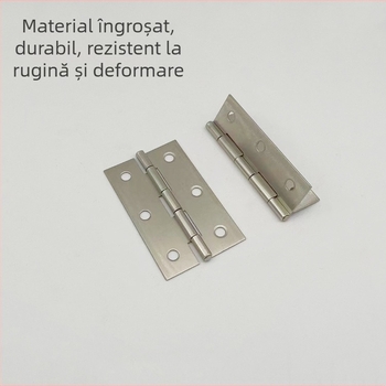 Balamale metalice pentru uși și ferestre; balamale din aluminiu pentru uși și ferestre; balama din oțel pentru uși din lemn; finisaj alb