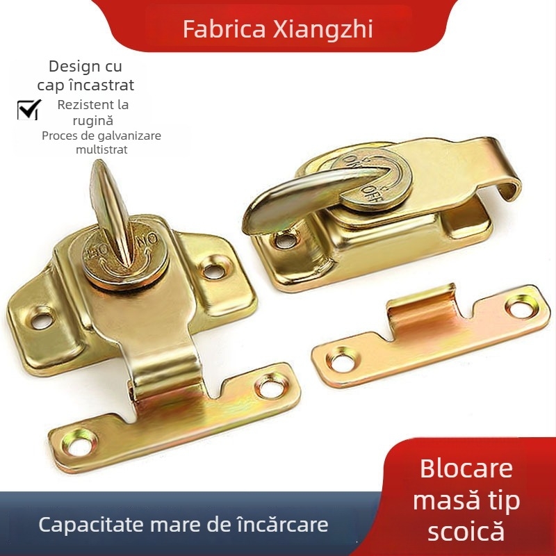 Încuietoare Abalone pentru mobilier – conector pentru blat de masă