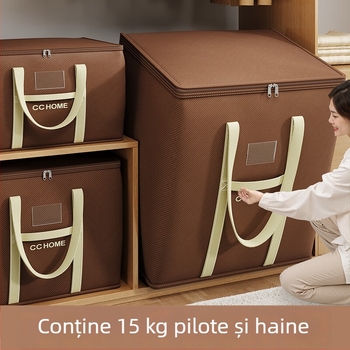 Sac de depozitare pentru pături groase și haine, cu capacitate foarte mare