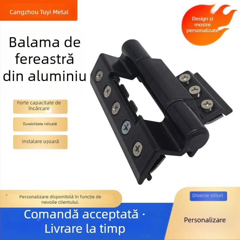 Balamale din aliaj de aluminiu pentru ferestre și plase, durată de 30.000 cicluri, pentru ferestre din aluminiu Break-Bridge