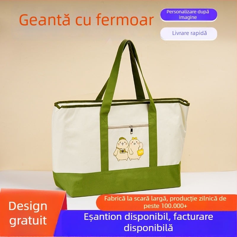 Prince Flower Sacoșă de depozitare din material nețesut, capacitate mare pentru cuverturi și haine, pentru călătorii și mutări