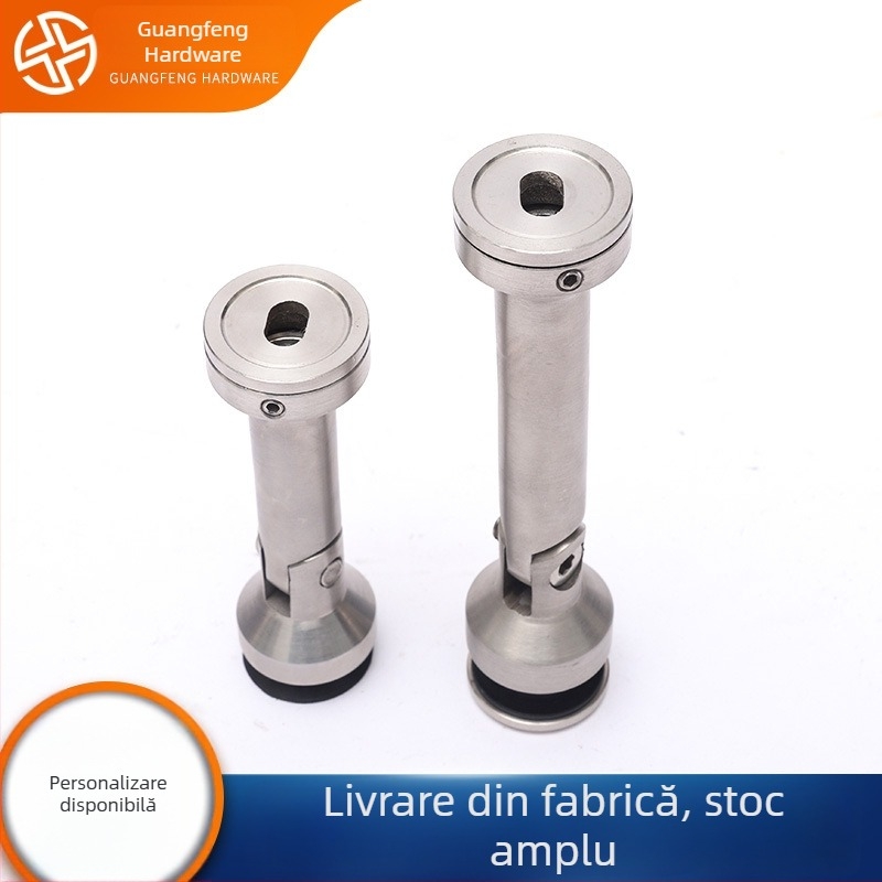 Conector de sticlă din oțel inoxidabil 304 pentru mobilier – personalizabil