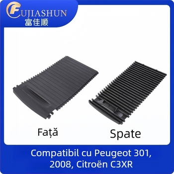 Capac pentru compartimentul cotierelor cu capac glisant 96782515ZD pentru Peugeot 301 Elysee 2008 Citroën