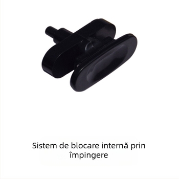 Profil de fereastră din aluminiu pentru ecran interior cu set complet de accesorii