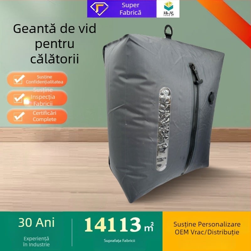 Saci vid personalizați pentru călătorii și mutare — depozitare haine și pilote, etanșare ermetică
