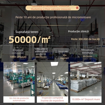 Motor DC cu perii R385/R380 pentru ștergătoare, umidificator, pistol cu aer cald, bormașină și șurubelniță