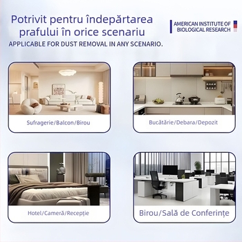 Lanx Perie de îndepărtare a prafului - cap plat, instrument de curățare pentru casă