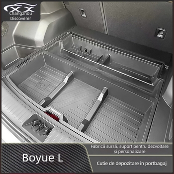 Geely Boyue L Cutie de depozitare pentru portbagaj – plastic, impermeabil, accesoriu pentru modificări auto