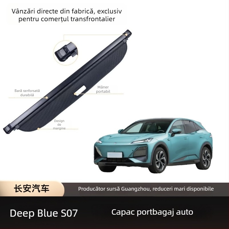 Rulou de umbră retractabil pentru portbagaj Changan S07