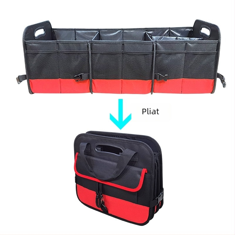 Cutie de depozitare pentru portbagaj auto, geantă de depozitare pliabilă, organizator pentru portbagaj, accesorii interioare pentru mașină, trusă de instrumente auto