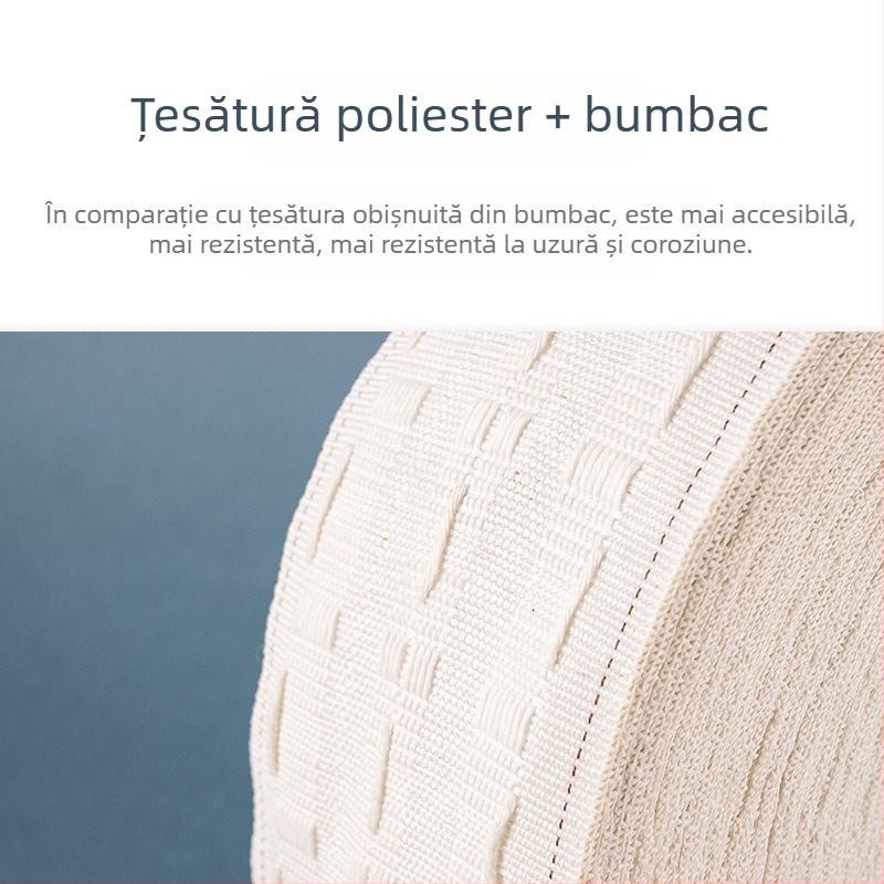 Perdea cu șnur de trei linii, accesorii textile pentru casă, bandă cu cârlige, bandă albă pentru perdea