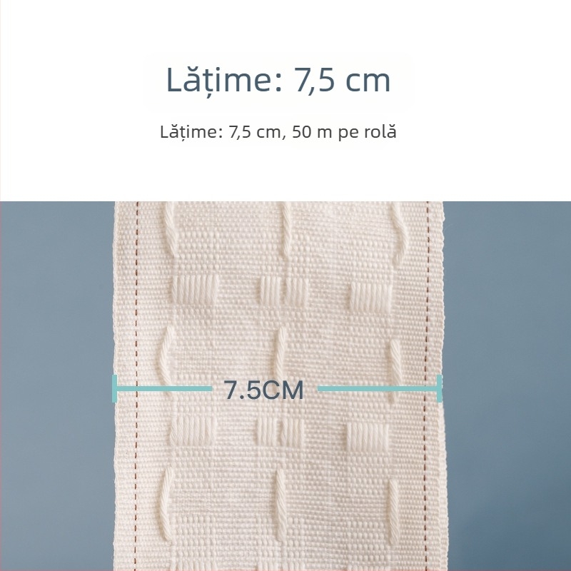Perdea cu șnur de trei linii, accesorii textile pentru casă, bandă cu cârlige, bandă albă pentru perdea