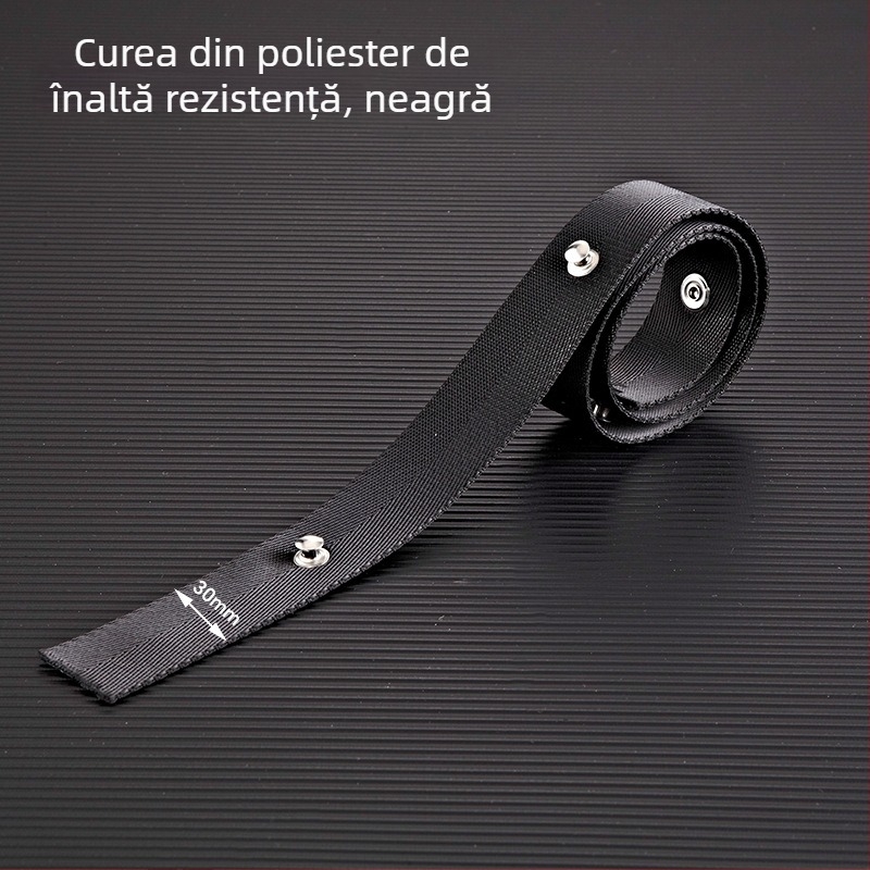 Bandă personalizată pentru perdea în formă de șarpe, model valuri de apă, bandă textilă neagră, rezistentă, pentru șinele de perdea