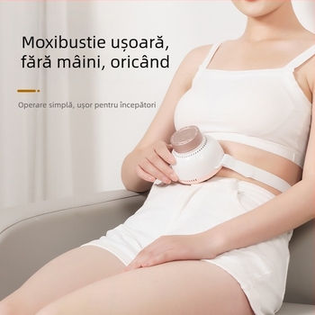 Cutie portabilă pentru moxibustion – dispozitiv fără fum, multifuncțional pentru întregul corp, recipient suspendat pentru moxibustion