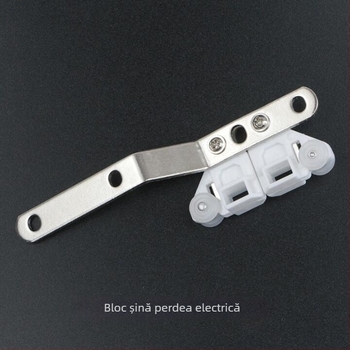 Accesorii pentru șine de perdea electrice – rola pentru șina Jialis B, cromată din oțel