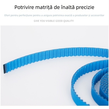Cure de transmisie din oțel cu 8 fire, albastru, diametru 11,5 mm, pentru șina de perdea Jialis