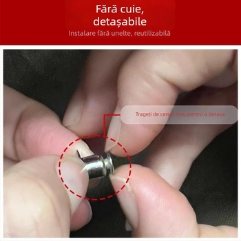 Închidere magnetică pentru perdele, prinderi fără cui, perdele opace pentru ușă și pat, clipsuri pentru inele, accesorii magnetice