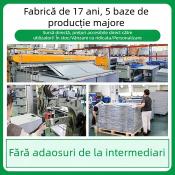 Cutii de depozitare din PP cu panouri goale, cutii industriale de depozitare, pereți groși, dimensiuni personalizabile și imprimare
