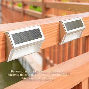 Iluminat solar personalizat pentru exterior: curte, peisaj, trepte, perete exterior și iluminare ambientală a zidului