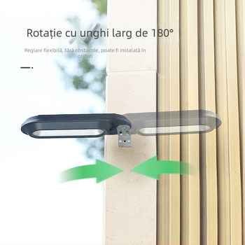 Lumină LED de perete solar pentru exterior, curte, rezistentă la apă IP65, iluminat peisaj, nou model
