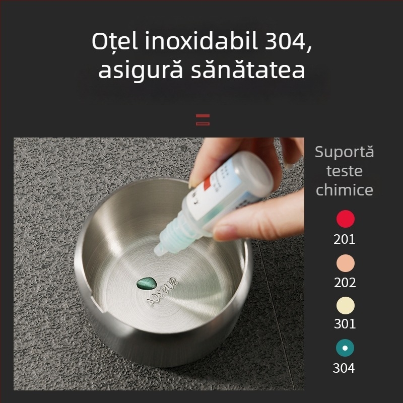 Recipient pentru condimente din oțel inoxidabil 304, design arc-bridge rotativ, suport de bucătărie cu cadru din lemn, recipient alimentar pentru zahăr și sare