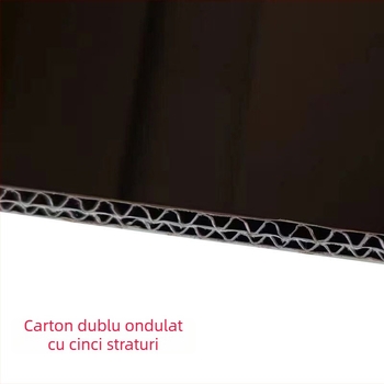 Cutie de mutat pentru ambalare și depozitare, cutie din carton ondulat cu cinci straturi, rezistentă