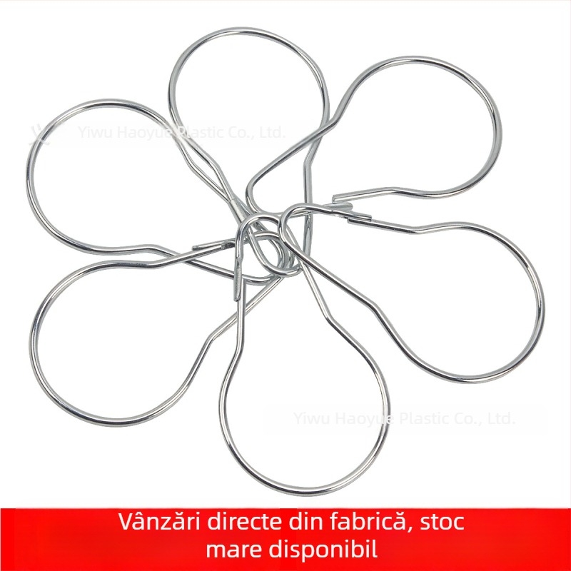 Cârlige pentru perdea, formă de dovleac, pentru duș
