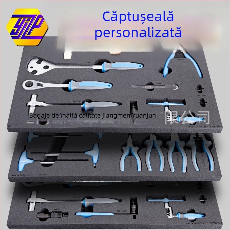 Cutie lungă de unelte din plastic - multifuncțională, cu rol de siguranță, pentru instrumente de precizie