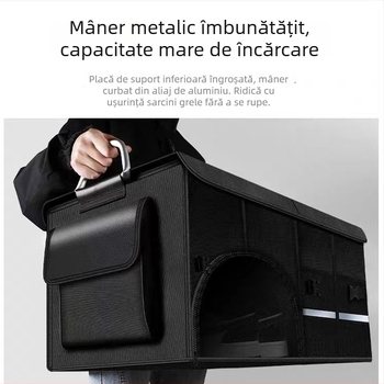 Cutie de depozitare pentru portbagaj din material Oxford, pliabilă, multifuncțională, universală, 36 L / 72 L / 110 L