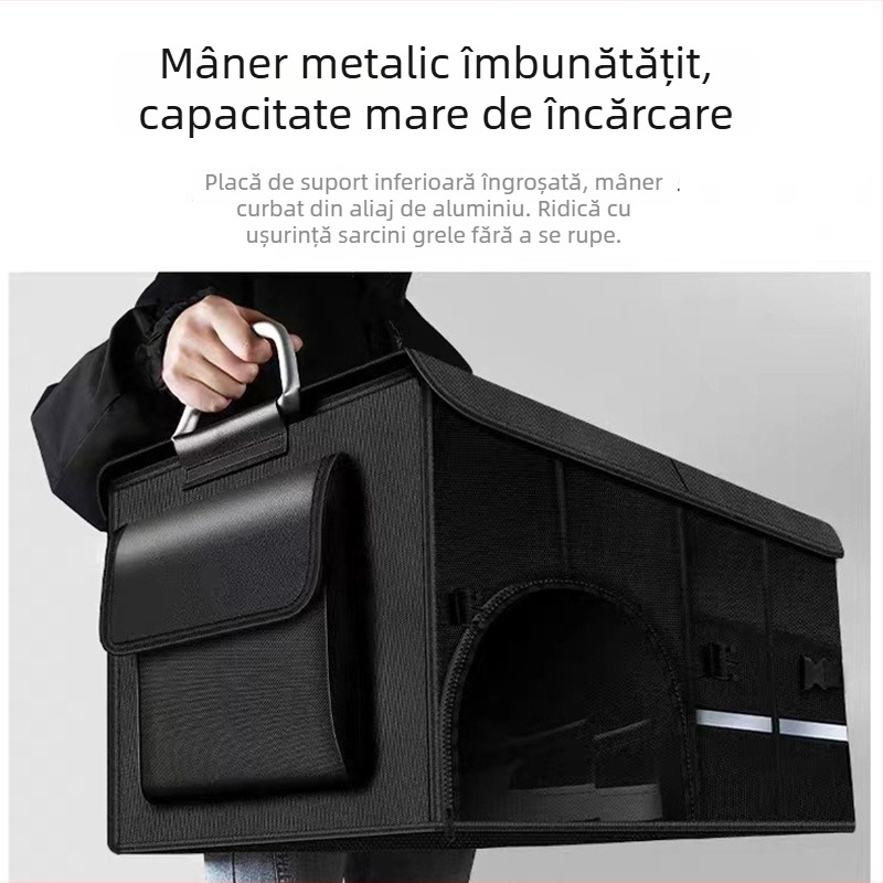 Cutie de depozitare pentru portbagaj din material Oxford, pliabilă, multifuncțională, universală, 36 L / 72 L / 110 L