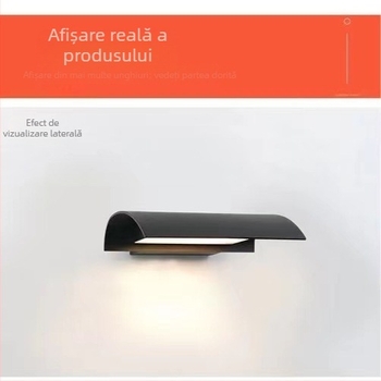 Lampă de perete LED exterioară, rezistentă la apă, în stil american de țară, premium și elegantă, decor exterior pentru vilă