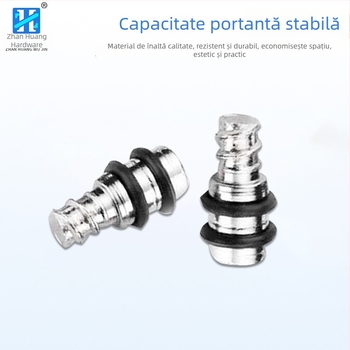 Suport de raft în formă de cruce, cu ax central anti-alunecare, pentru dulapuri
