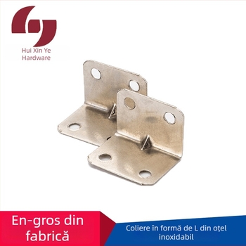 Colțare din oțel inoxidabil pentru mobilier, suporturi în formă de L