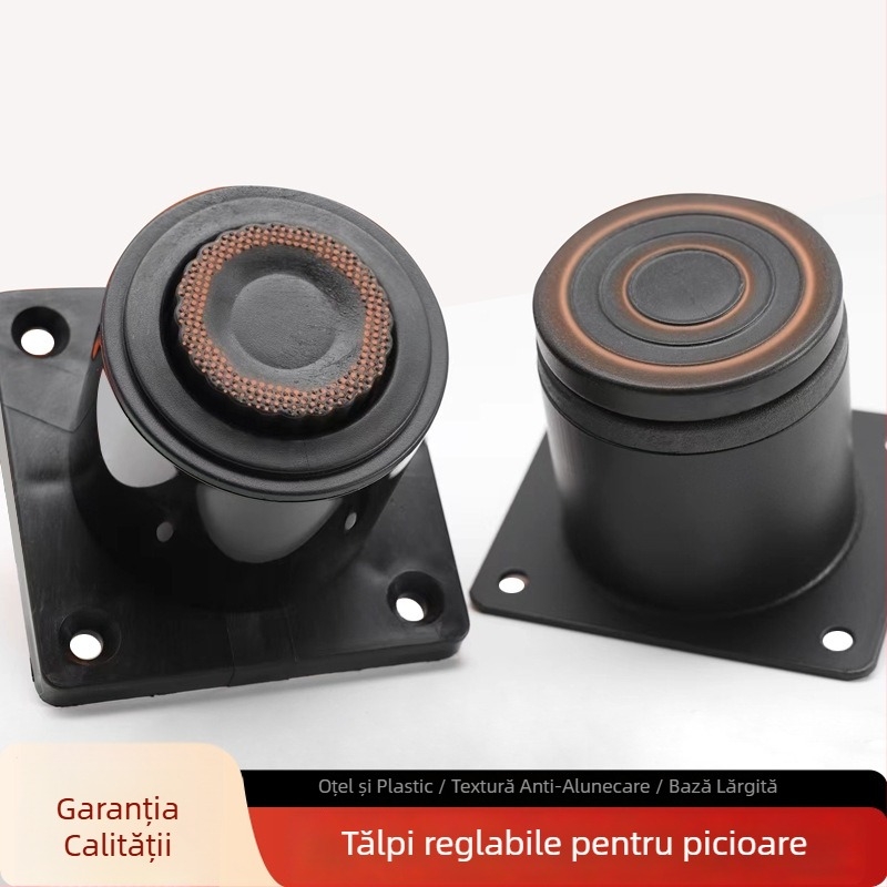 Picioare centrale reglabile pentru canapea, din oțel inoxidabil, 5/8 inch